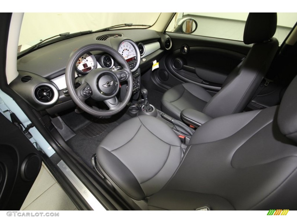 2013 Cooper Hardtop - Ice Blue / Carbon Black photo #11