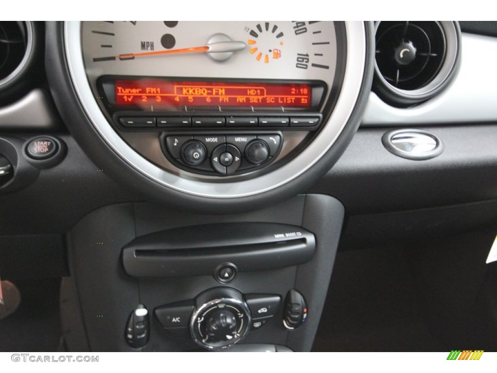 2013 Cooper Hardtop - Ice Blue / Carbon Black photo #15