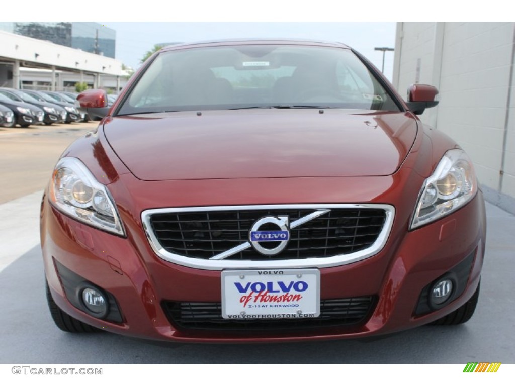2013 C70 T5 - Flamenco Red Metallic / Off Black photo #2