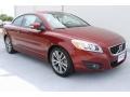 2013 Flamenco Red Metallic Volvo C70 T5  photo #3