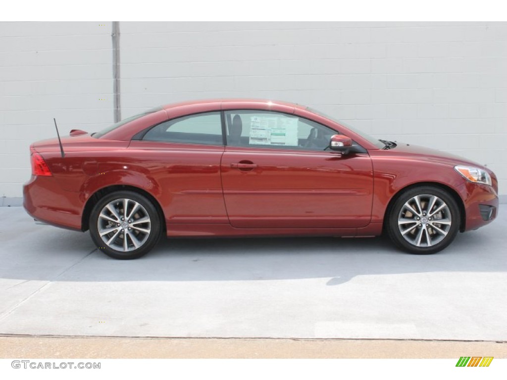 Flamenco Red Metallic 2013 Volvo C70 T5 Exterior Photo #83602602