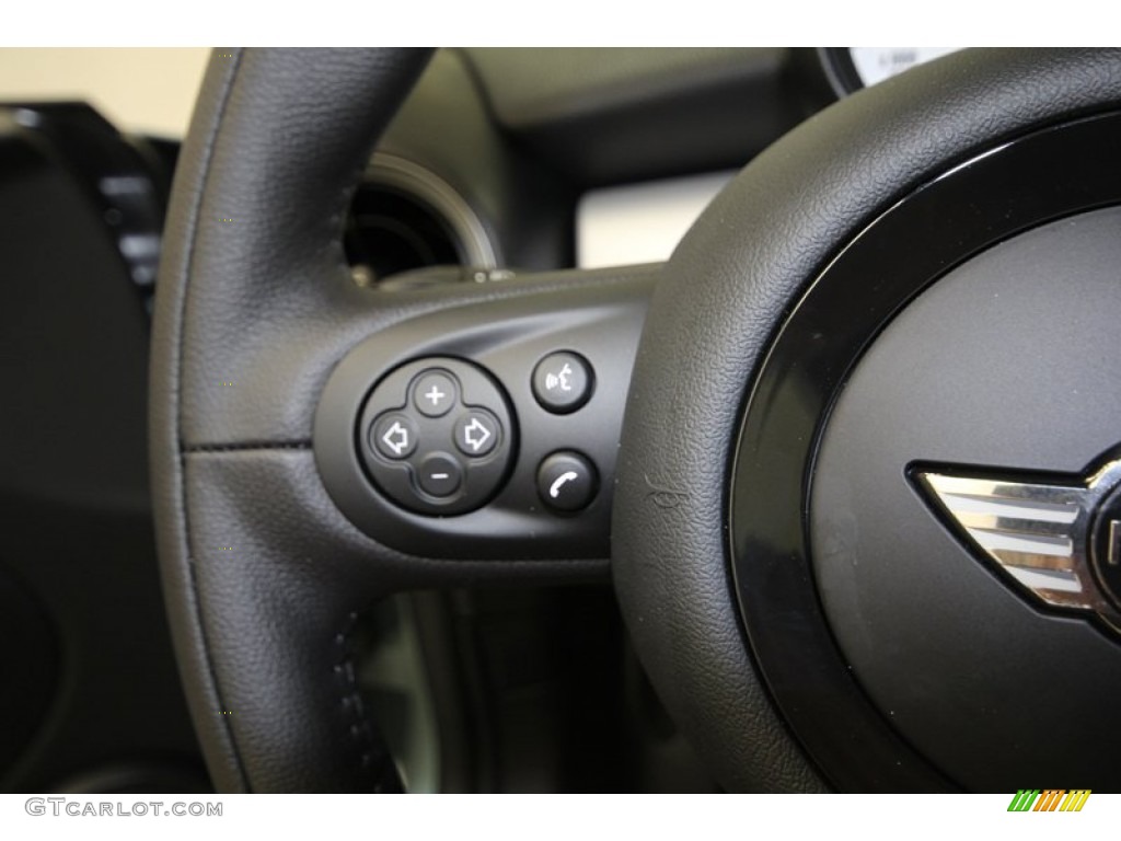 2013 Cooper Hardtop - Ice Blue / Carbon Black photo #22