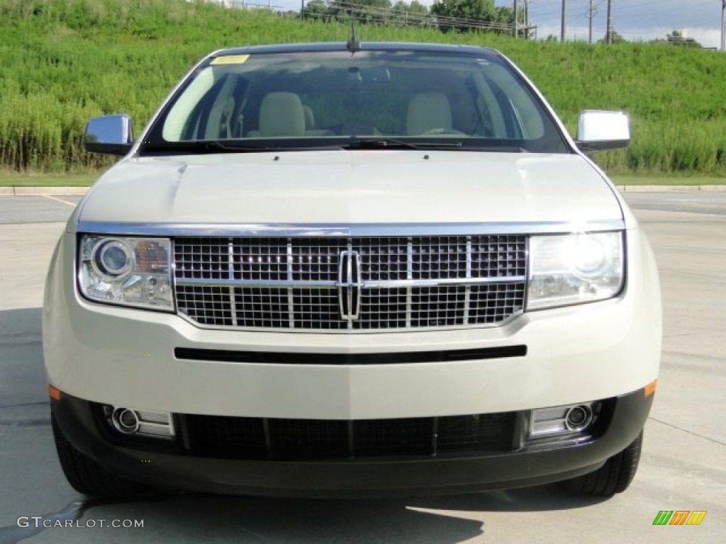 2007 MKX AWD - White Chocolate Tri Coat / Medium Camel photo #2