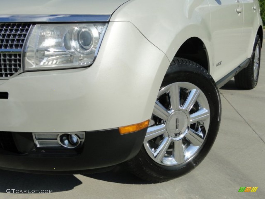 2007 MKX AWD - White Chocolate Tri Coat / Medium Camel photo #3