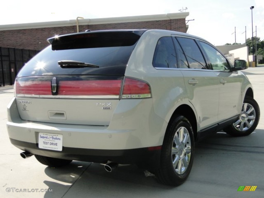 2007 MKX AWD - White Chocolate Tri Coat / Medium Camel photo #7