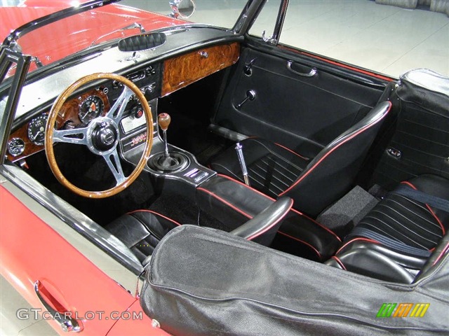 Black Interior 1966 Austin-Healey 3000 MK III Bj8 Photo #83604