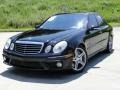 2008 Black Mercedes-Benz E 63 AMG Sedan  photo #2