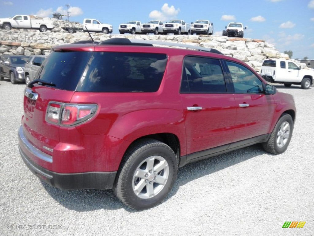 Crystal Red Tintcoat 2014 GMC Acadia SLE AWD Exterior Photo #83604912