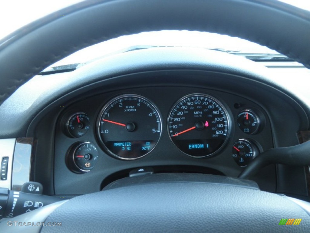 2014 GMC Sierra 2500HD Denali Crew Cab 4x4 Gauges Photo #83605188