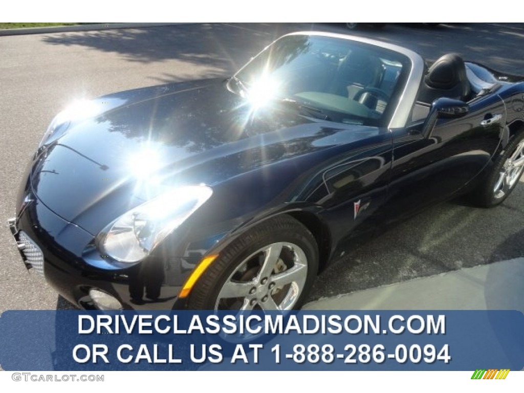 2006 Solstice Roadster - Deep Blue / Ebony photo #1