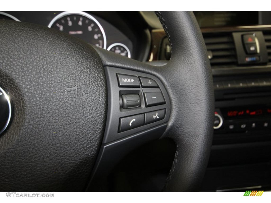 2013 3 Series 320i Sedan - Jet Black / Black photo #23