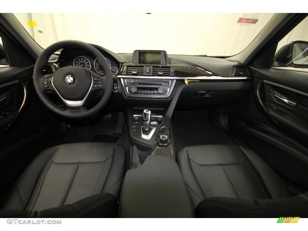 2013 3 Series 328i Sedan - Glacier Silver Metallic / Black photo #4