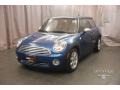 2008 Lightning Blue Metallic Mini Cooper Hardtop  photo #1