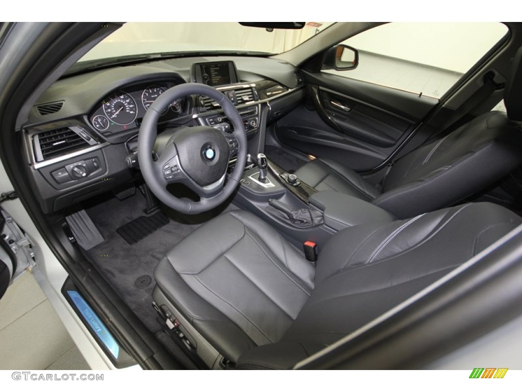2013 3 Series 328i Sedan - Glacier Silver Metallic / Black photo #11