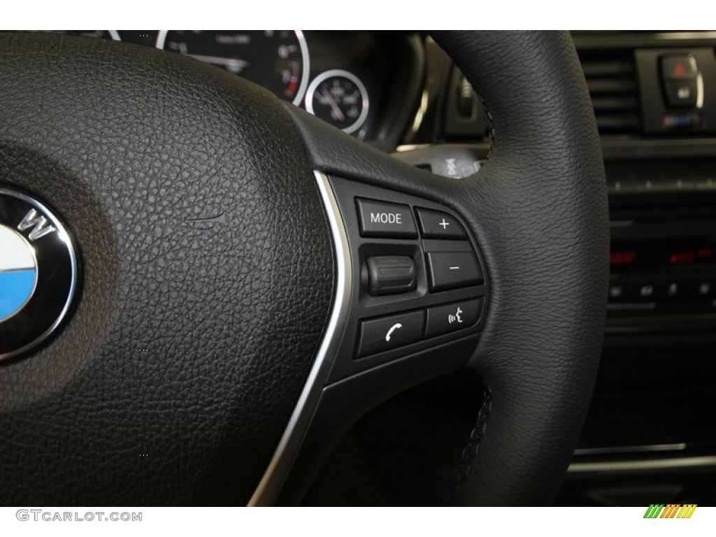 2013 3 Series 328i Sedan - Glacier Silver Metallic / Black photo #24