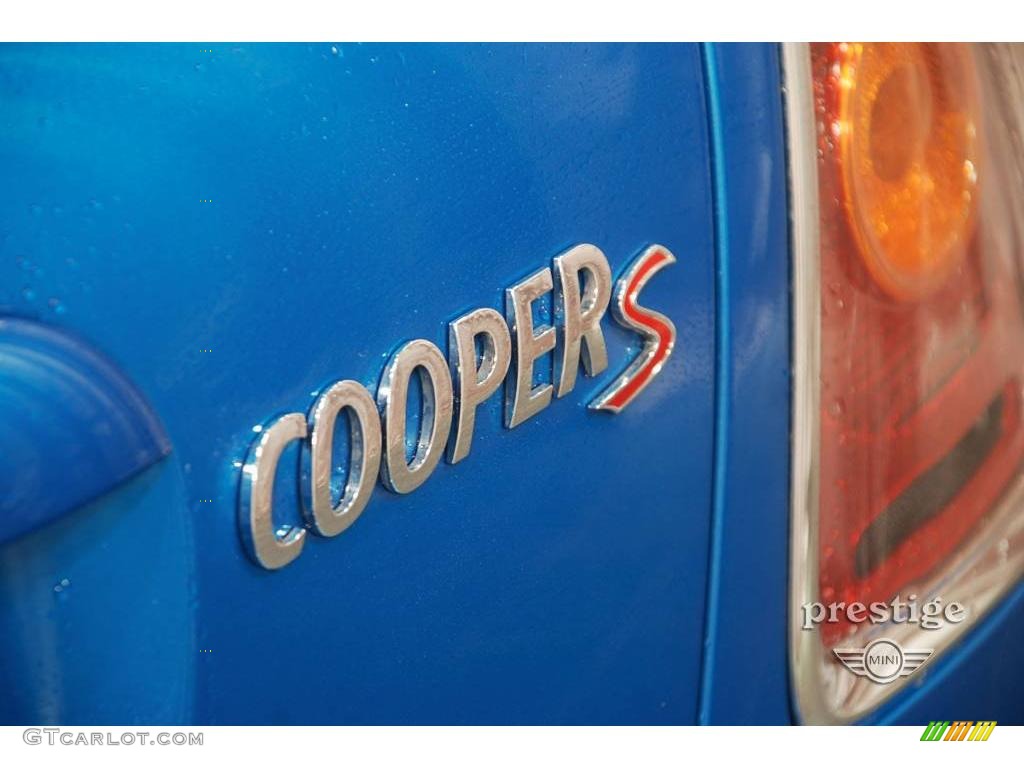 2007 Cooper S Hardtop - Laser Blue Metallic / Carbon Black/Carbon Black photo #10