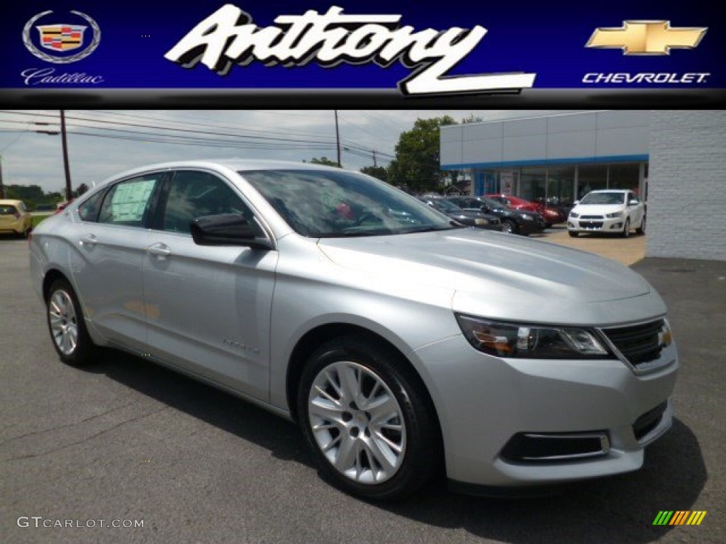 2014 Impala LS - Silver Ice Metallic / Jet Black/Dark Titanium photo #1