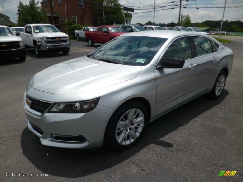 2014 Impala LS - Silver Ice Metallic / Jet Black/Dark Titanium photo #3