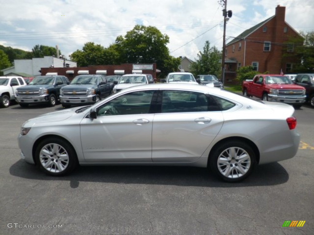 Silver Ice Metallic 2014 Chevrolet Impala LS Exterior Photo #83606739