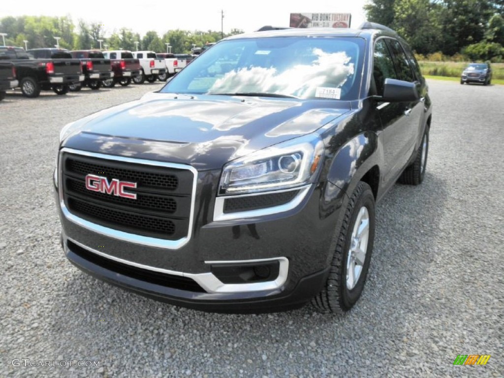 2014 Acadia SLE AWD - Iridium Metallic / Ebony photo #3