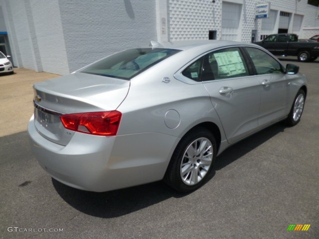 2014 Impala LS - Silver Ice Metallic / Jet Black/Dark Titanium photo #7