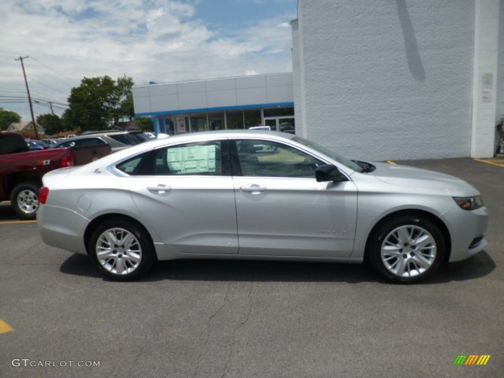 Silver Ice Metallic 2014 Chevrolet Impala LS Exterior Photo #83606793