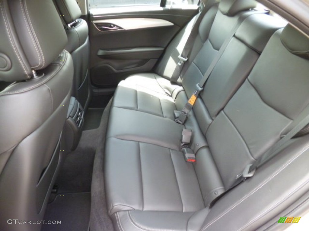 Jet Black/Jet Black Interior 2014 Cadillac ATS 3.6L AWD Photo #83607144