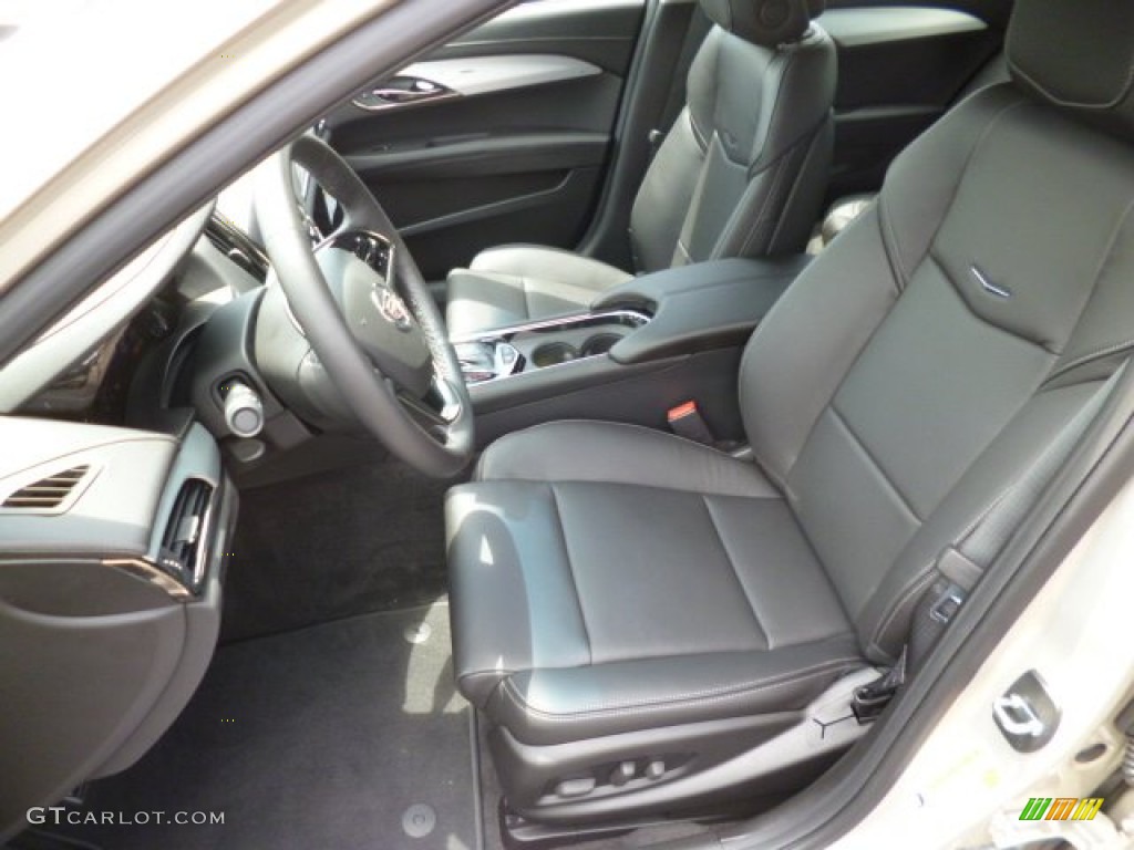 Jet Black/Jet Black Interior 2014 Cadillac ATS 3.6L AWD Photo #83607174