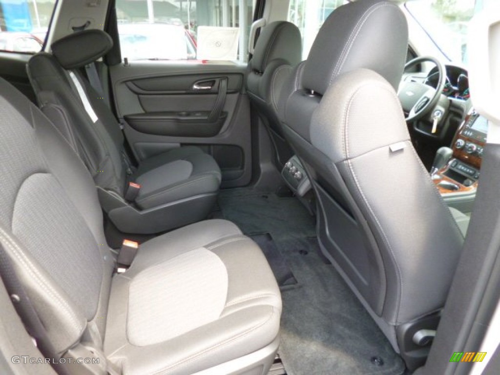 Ebony Interior 2014 Chevrolet Traverse LT AWD Photo #83607390