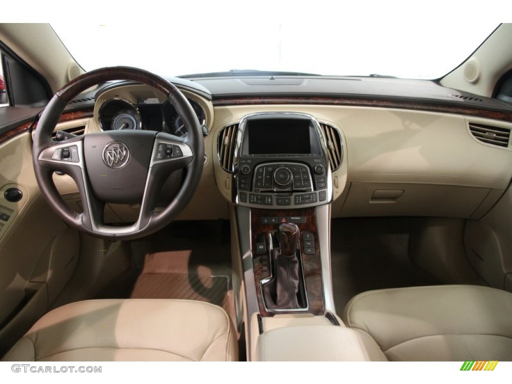 2012 Buick LaCrosse FWD Cashmere Dashboard Photo #83607618