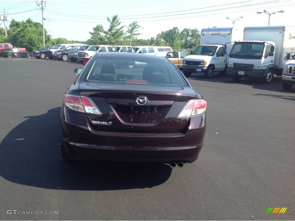 2010 MAZDA6 i Touring Sedan - Black Cherry Metallic / Black photo #4