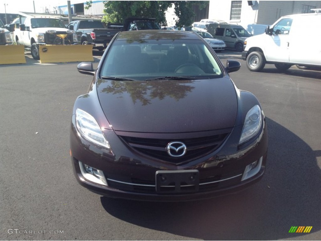 2010 MAZDA6 i Touring Sedan - Black Cherry Metallic / Black photo #6