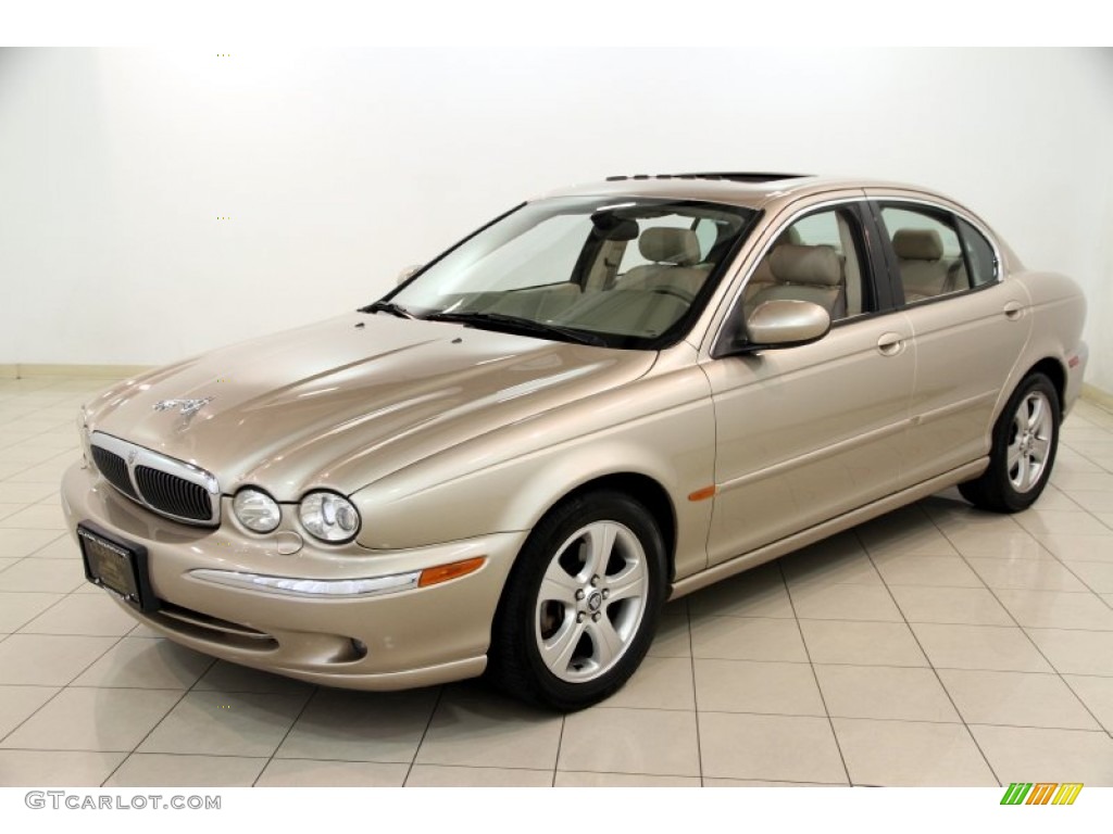 Topaz Metallic 2002 Jaguar X-Type 3.0 Exterior Photo #83608473