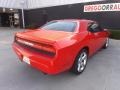 2009 Inferno Red Crystal Pearl Coat Dodge Challenger R/T  photo #3
