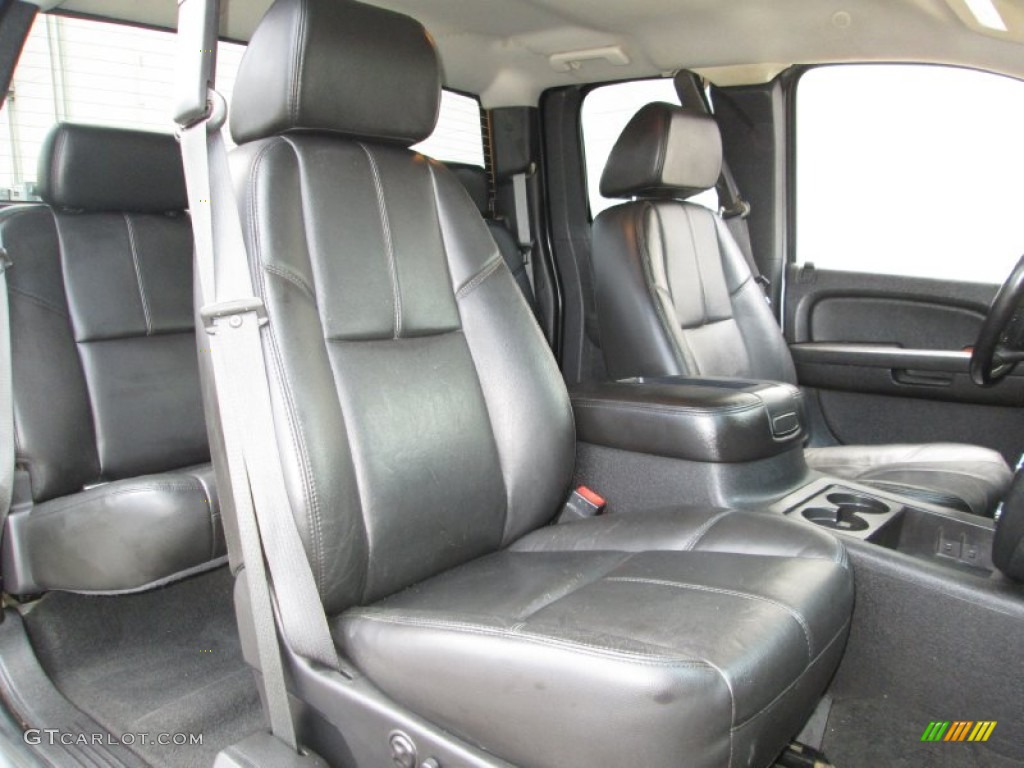 2007 Silverado 1500 LTZ Extended Cab 4x4 - Graystone Metallic / Ebony Black photo #17