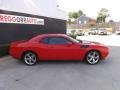 2009 Inferno Red Crystal Pearl Coat Dodge Challenger R/T  photo #5