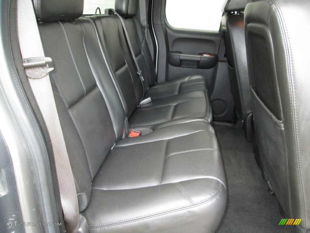 2007 Silverado 1500 LTZ Extended Cab 4x4 - Graystone Metallic / Ebony Black photo #21