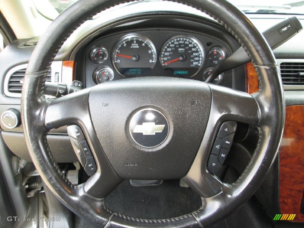 2007 Silverado 1500 LTZ Extended Cab 4x4 - Graystone Metallic / Ebony Black photo #24