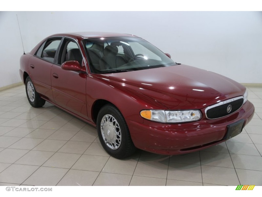 Cardinal Red Metallic Buick Century