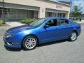 Blue Flame Metallic - Fusion SEL Photo No. 1