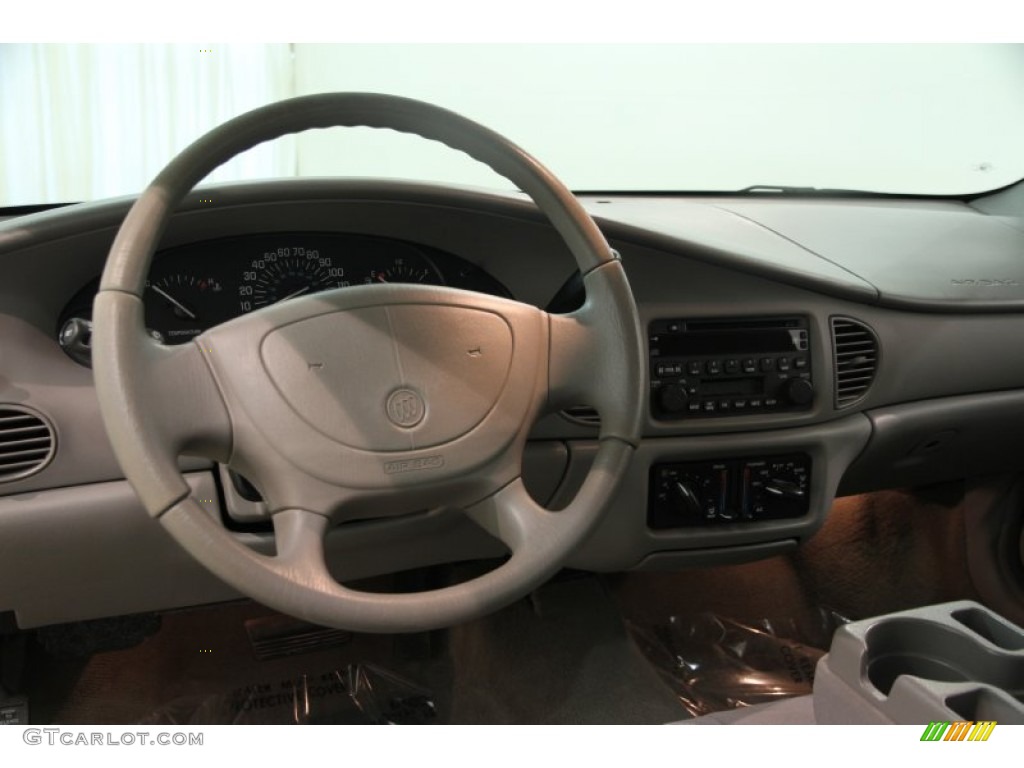 2004 Buick Century Standard Medium Gray Steering Wheel Photo #83608890