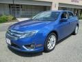 Blue Flame Metallic - Fusion SEL Photo No. 2