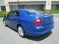 Blue Flame Metallic - Fusion SEL Photo No. 5