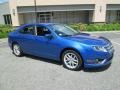 Blue Flame Metallic - Fusion SEL Photo No. 10