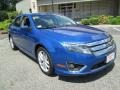 Blue Flame Metallic - Fusion SEL Photo No. 11