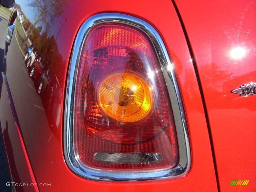 2007 Cooper S John Cooper Works Hardtop - Chili Red / Punch Carbon Black photo #23