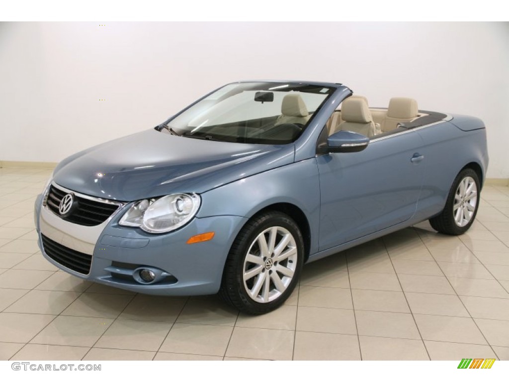 Eismeer Blue Metallic 2010 Volkswagen Eos Komfort Exterior Photo #83610828