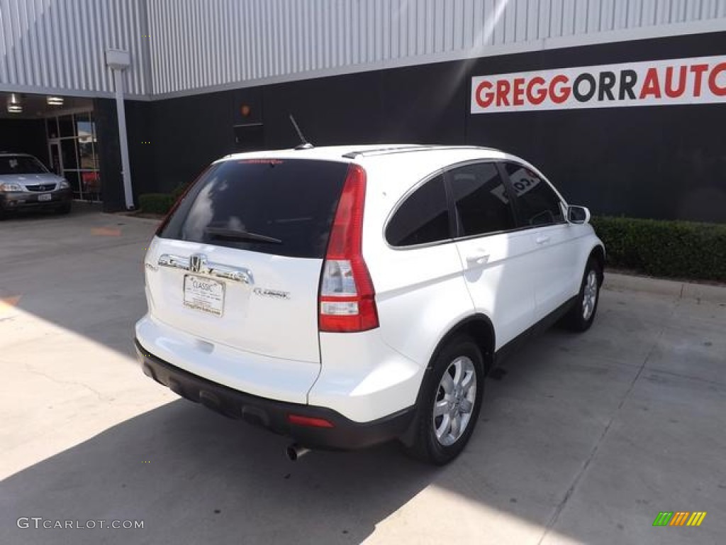 2009 CR-V EX-L - Taffeta White / Gray photo #3