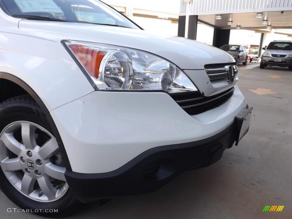 2009 CR-V EX-L - Taffeta White / Gray photo #13