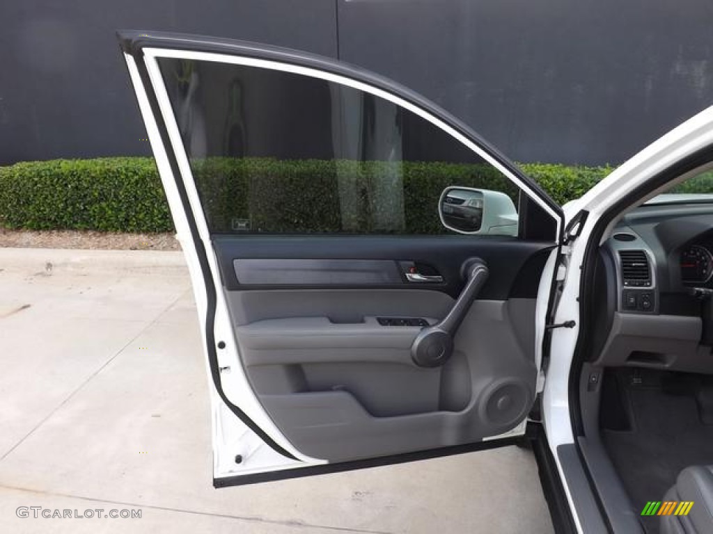 2009 CR-V EX-L - Taffeta White / Gray photo #27